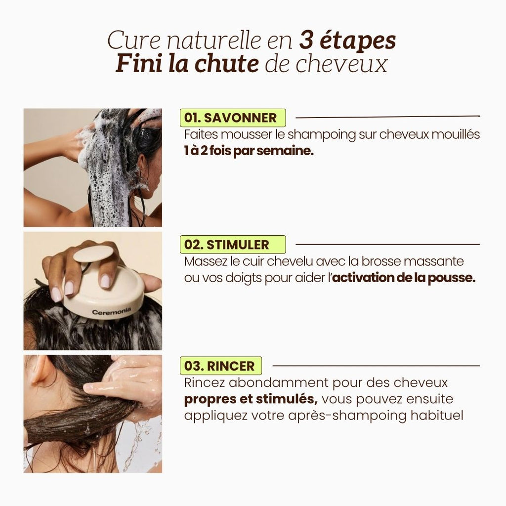 Shampoing Anti-chute & Volume au Romarin